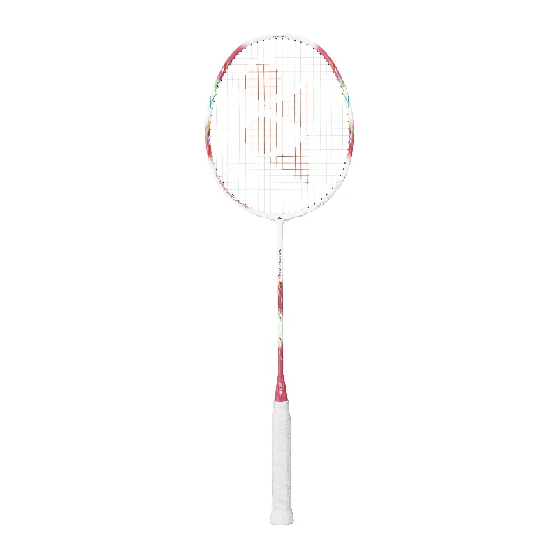 Badminton Racket With Comfortable Grip-Yonex Nanoflare 70 Unstrung Badminton Racket [Coral Pink]