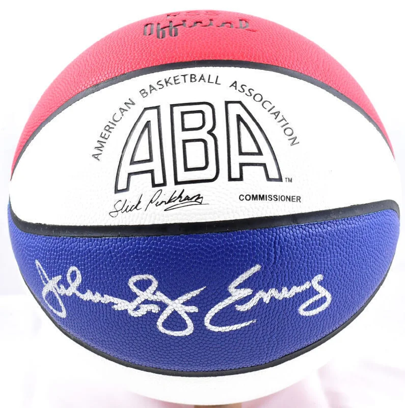 Basketball With Professional Quality Design-Julius Erving Autographed ABA Basketball- Beckett W Hologram *Silver