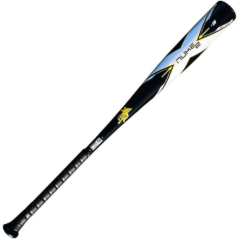 Baseball Bat With Optimal Swing Mechanics-2022 Stinger NUKE 2 (-3) BBCOR Baseball Bat: NUKE2