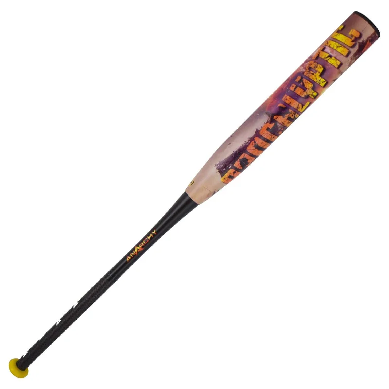 Baseball Bat With Strong End Cap For Durability-2024 Anarchy Apocalyptic 1oz End Load USSSA Slowpitch Softball Bat ASPAPC24U