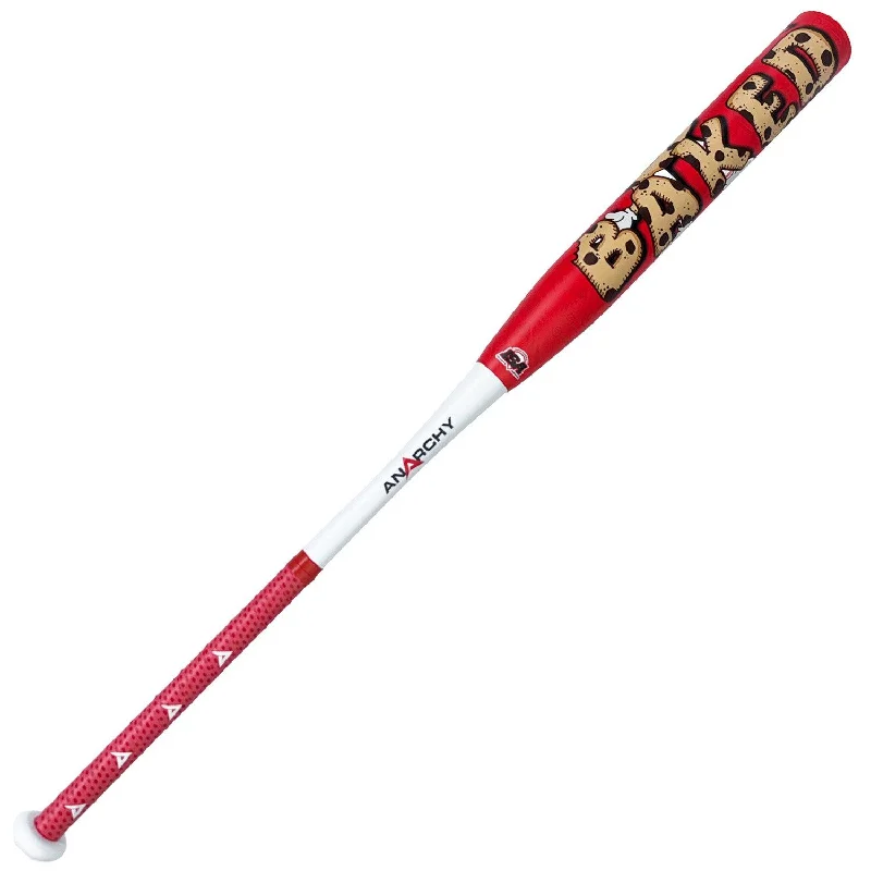 Baseball Bat With Shock-Absorbing Technology-2024 Anarchy Baked 1oz End Load USSSA Slowpitch Softball Bat ASPBKD24U