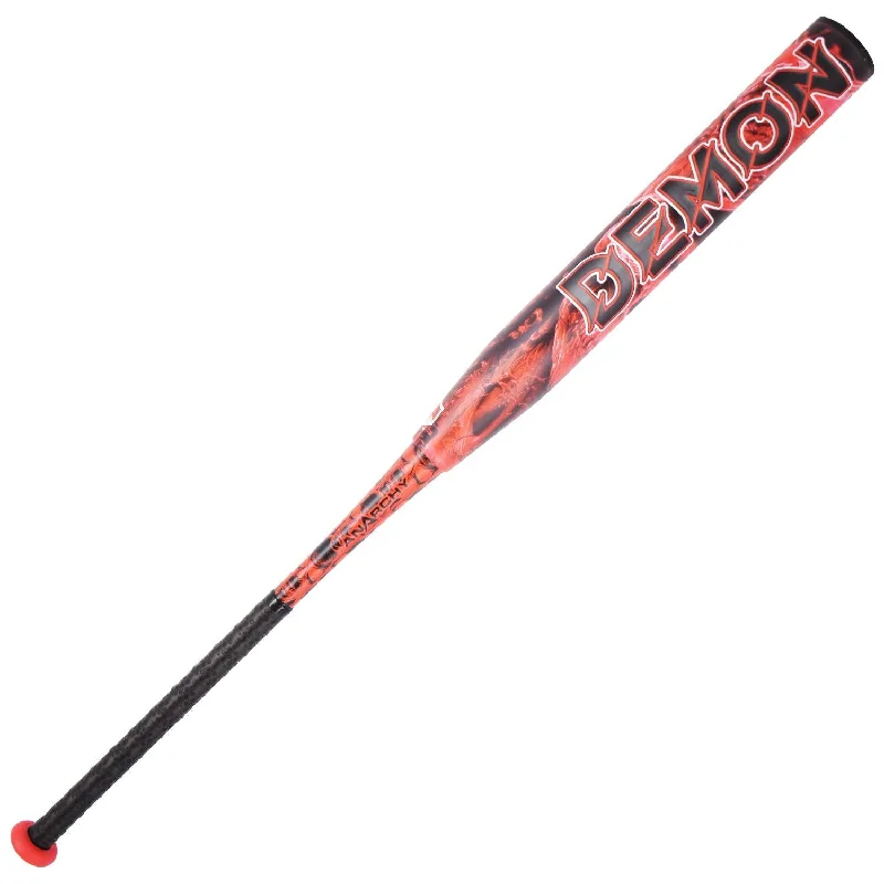 Baseball Bat With Comfortable Handle Design-2024 Anarchy Demon Fire 1/2oz End Load USA/ASA Slowpitch Softball Bat ASPDMNF24A