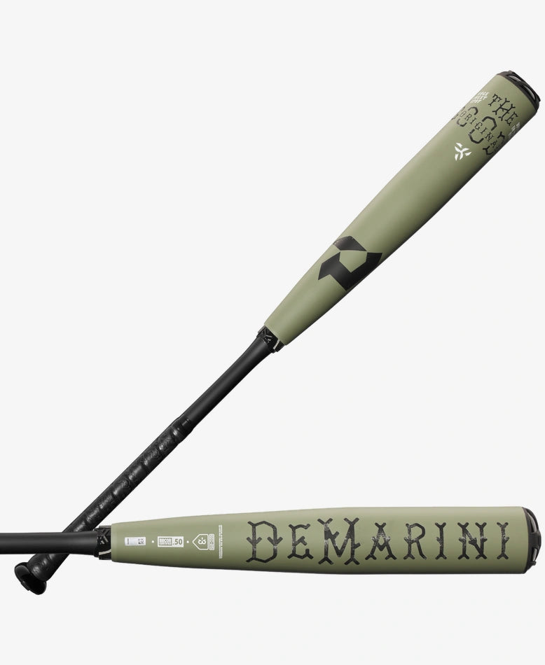 Baseball Bat With Increased Sweet Spot-Demarini 2025 The Goods - Two Piece BBCOR (-3) - Baseball Bat