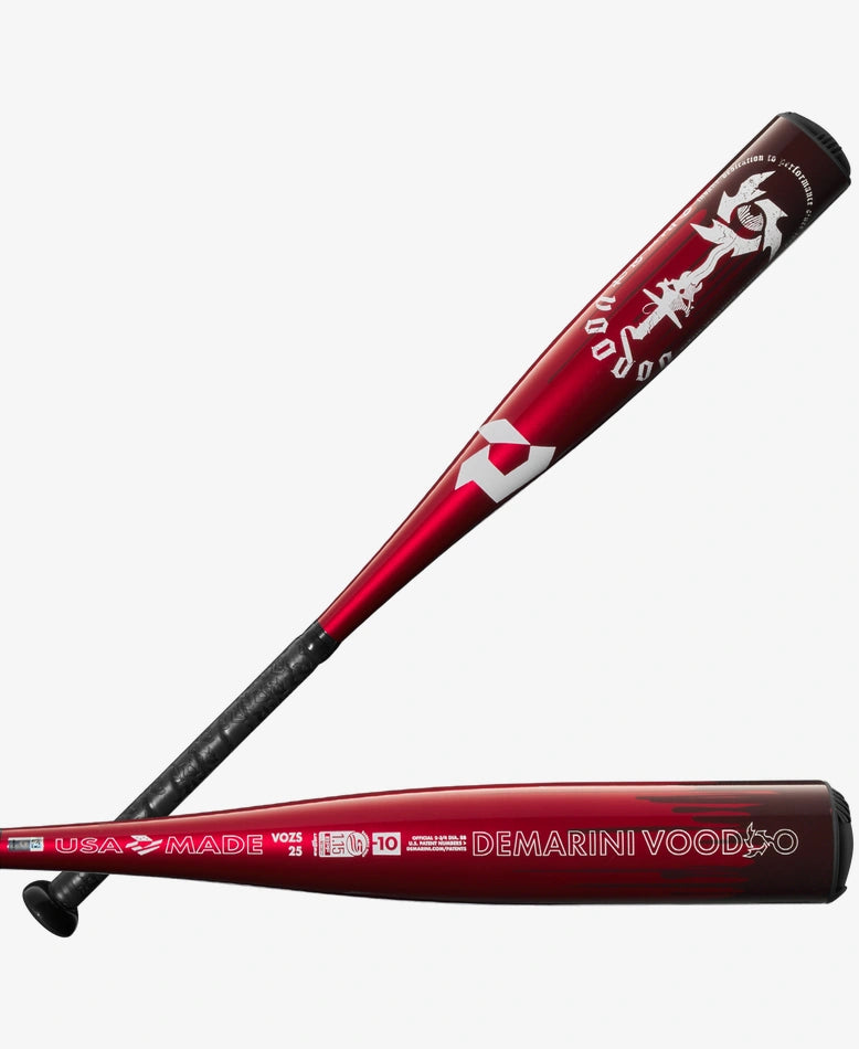 Baseball Bat With Maximum Power And Distance-Demarini 2025 Voodoo One (-10) - Baseball Bat