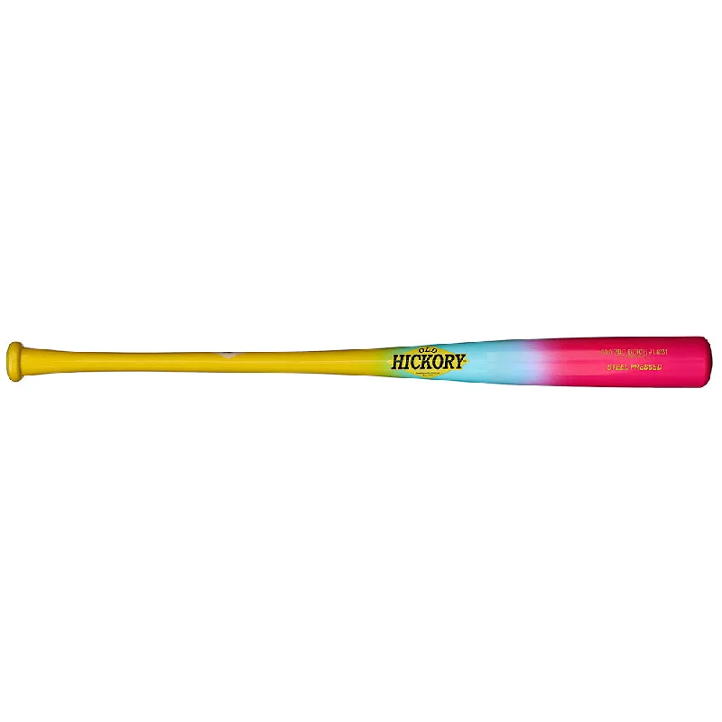 Baseball Bat With Increased Performance For Batters-J143M Steel Pressed Tri-Color