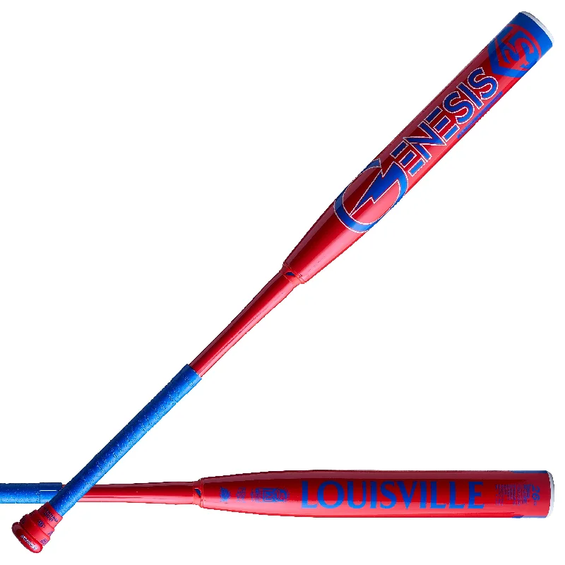 Baseball Bat With Maximum Durability-Louisville 2024 Genesis Slo-Pitch 2pc Balanced Bat