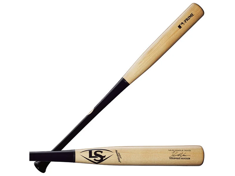 Baseball Bat For Aggressive Batters And Hitters-Louisville MLB Prime Signature Series RA13 Wood Bat