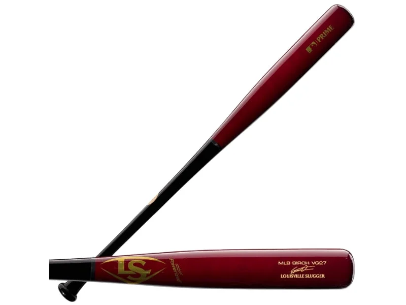 Baseball Bat For Fast-Pitch Baseball Play-Louisville MLB Prime Signature Series VG27 Wood Bat