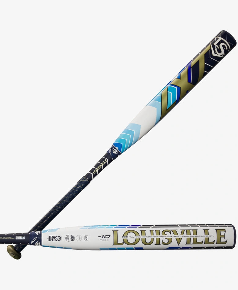 Baseball Bat With Strong Barrel And Grip-Louisville Slugger 2024 LXT (-11) - Fastpitch Bat