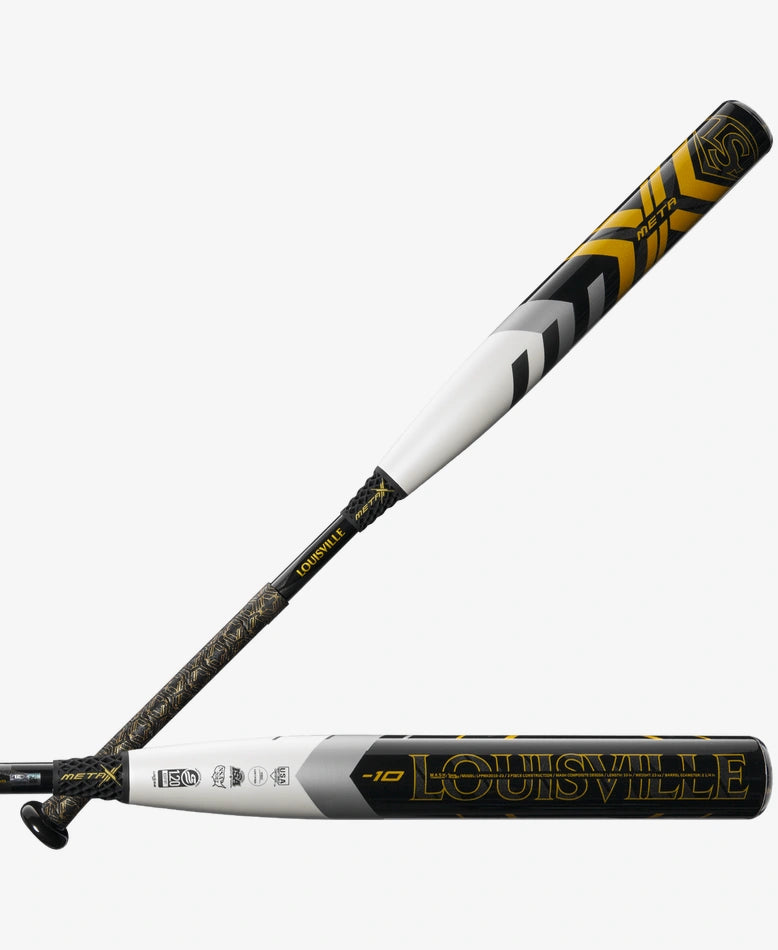 Baseball Bat With Extra Power For Long Hits-Louisville Slugger 2024 META - Minus 10 - Fastpitch Bat