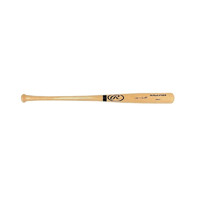 Baseball Bat With Maximum Swing Speed-Manny Sanguillen Signed Official Rawlings Blonde Bat