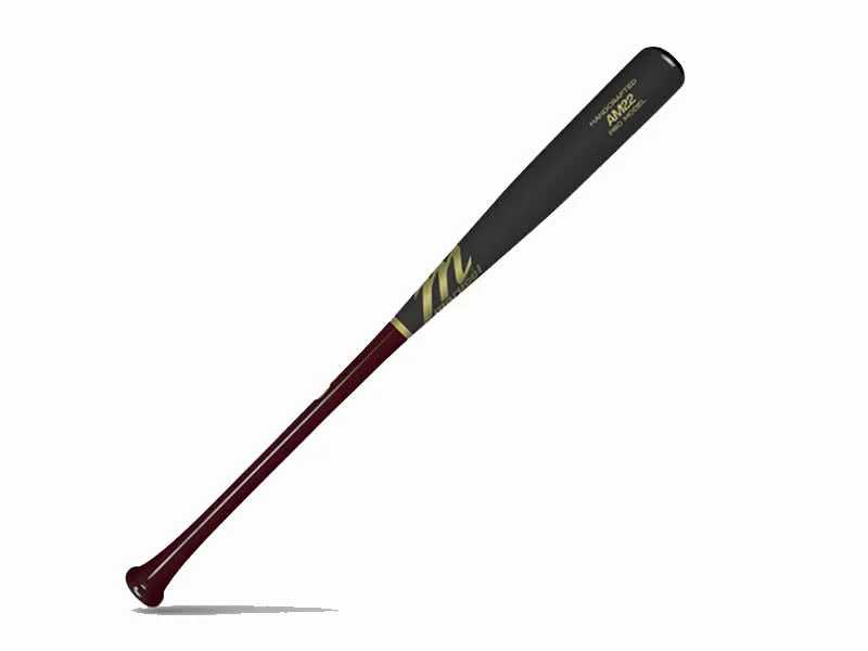 Baseball Bat For Beginners-Marucci AM22 McCutchen Pro Model Wood Bat