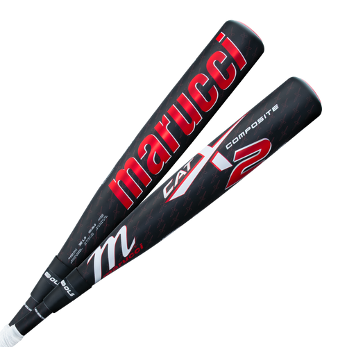 Baseball Bat With Strong End Cap For Durability-Marucci CatX2 Composite USSSA