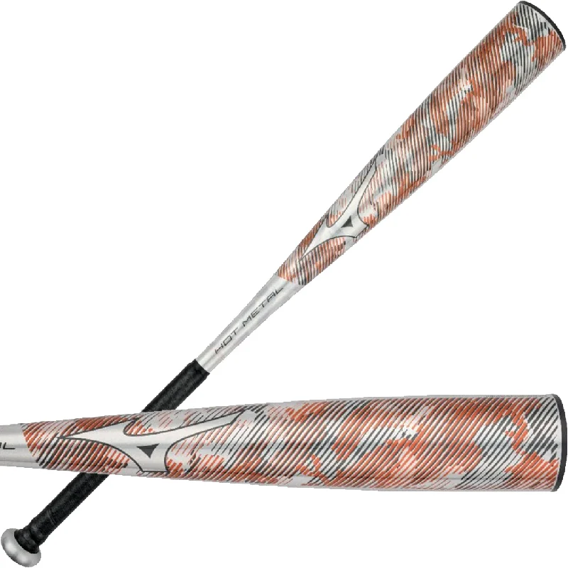 Baseball Bat For Travel Baseball Teams-Mizuno B24 Hot Metal (-5) - Baseball Bat