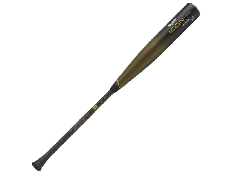 Best Baseball Bat For Softball And Baseball-Rawlings 2023 Icon (-3) BBCOR Baseball Bat