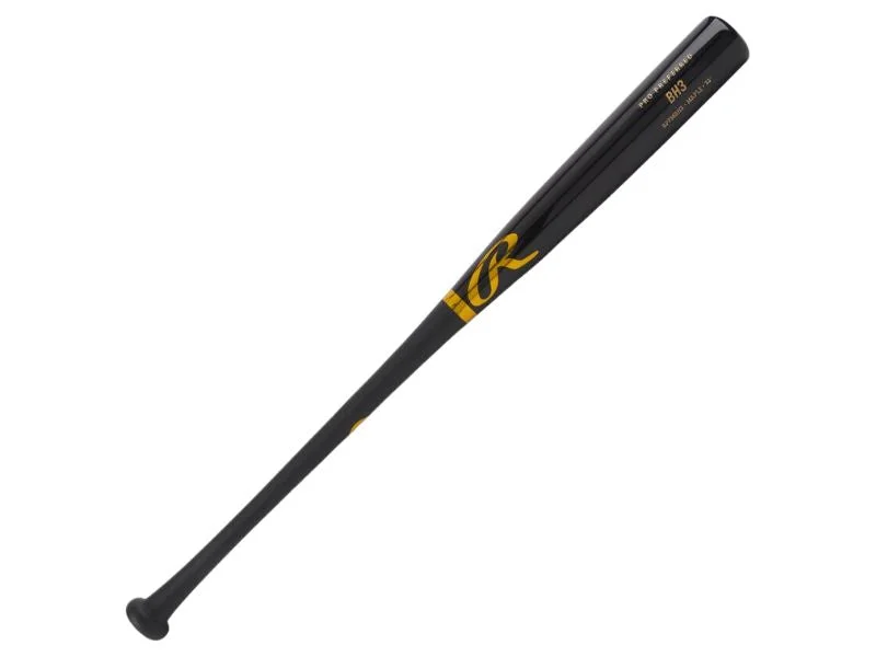 Baseball Bat With Extended Barrel For Better Hits-Rawlings Pro Preferred BH3 Maple Wood Bat