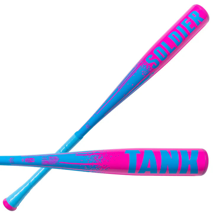 Baseball Bat For Quick Bat Speed And Power-Soldier Tank Bat 1-Piece BBCOR (-3) - Baseball Bat