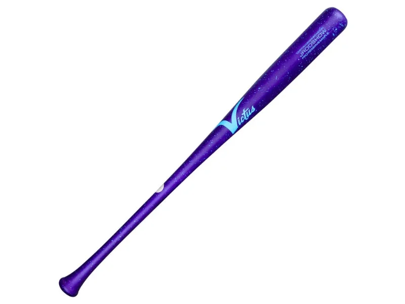 Baseball Bat With Excellent Grip For Comfort-Victus JRODSHOW Pro Reserve Maple Purple/Blue