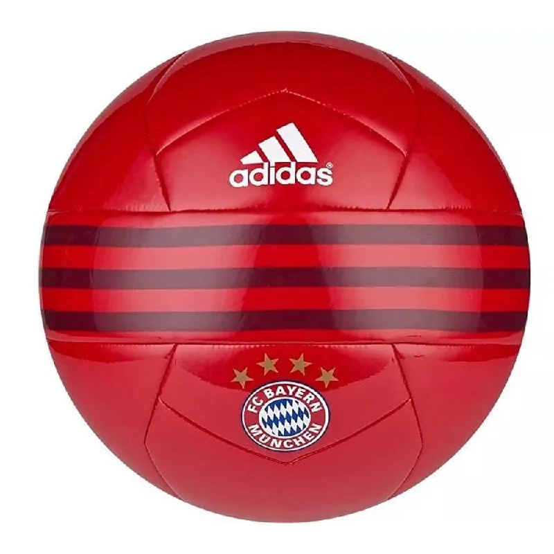 Football Shoes With Shock Absorption-adidas Bayern Munich Ball Red/Maroon