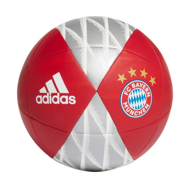 adidas Bayern Munich Ball True Red/Silver Metallic