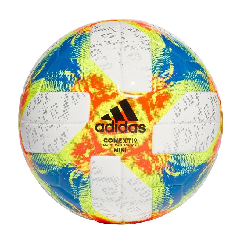 adidas Conext 19 Mini Ball White/Solar Yellow/Solar Red