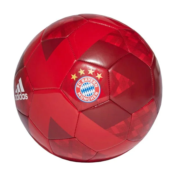 Football Training Equipment For Agility-adidas FC Bayern Ball FCB True Red/White/Strong Red