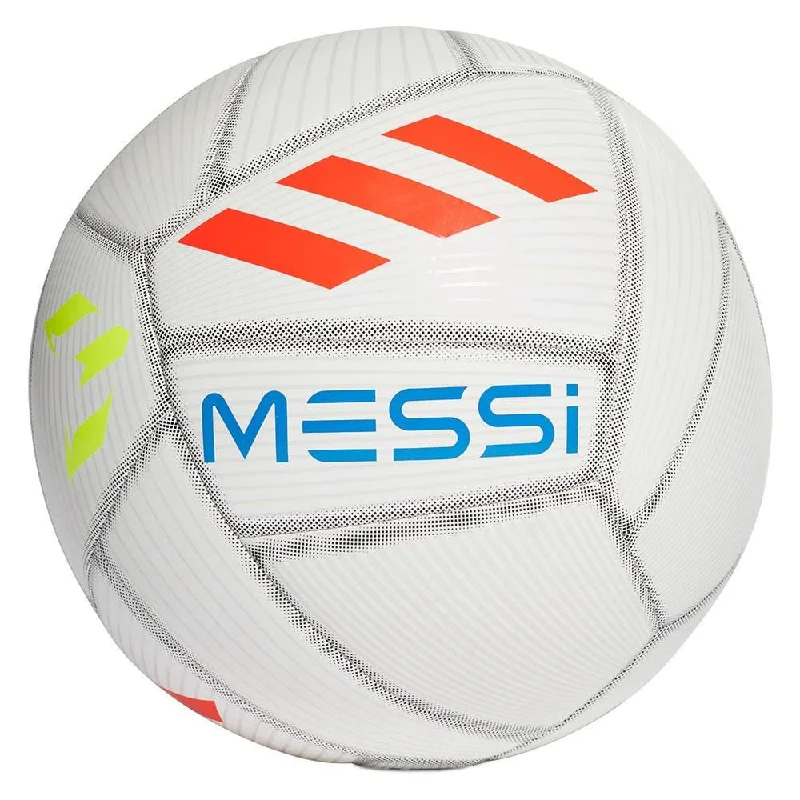 Football Tapes For Wrapping Equipment-adidas Messi Capitano Ball White/Crystal White/Football Blue/Solar Red