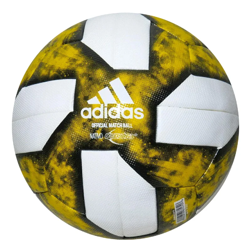 Football Socks With Seamless Toe-adidas MLS CCA Official Match Ball Yellow