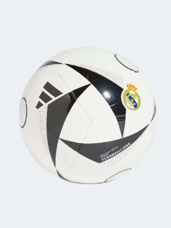 Adidas Real Madrid Club Home Unisex Football Ball White/Black/Sky Tint