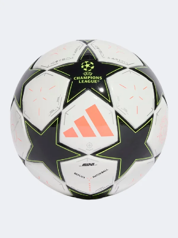 Adidas Uefa Champions League Phase Mini 24 Unisex football Ball White/Black/Solar