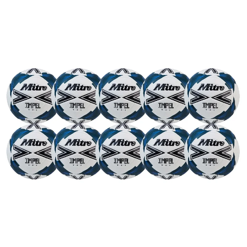 Mitre Impel One Football (Size 5) | 10 Pack