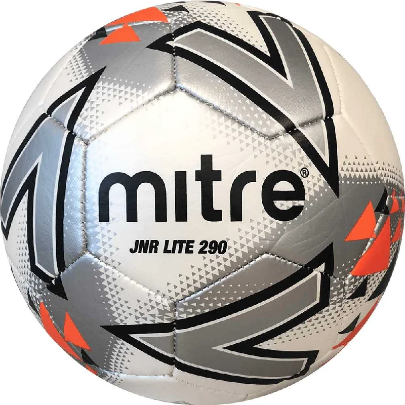 Football Socks With Arch Compression-Mitre Match Football | Junior Lite 290g