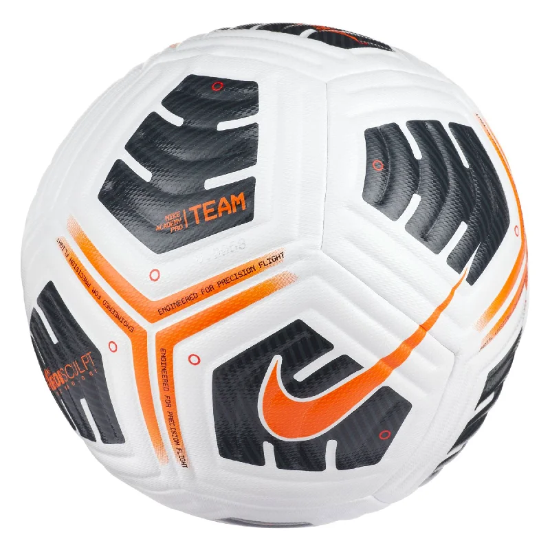 Football Training Cones With Stackable Design-Nike Academy Pro Ball White/Orange