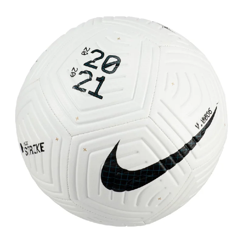 Football Goalposts For Backyard Use-Nike Flight Strike Ball White/Black