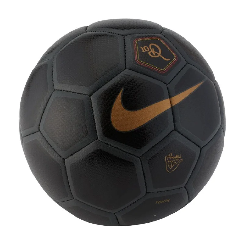 Nike Menor X 10R Futsal Ball Black/Anthracite/Metallic Gold