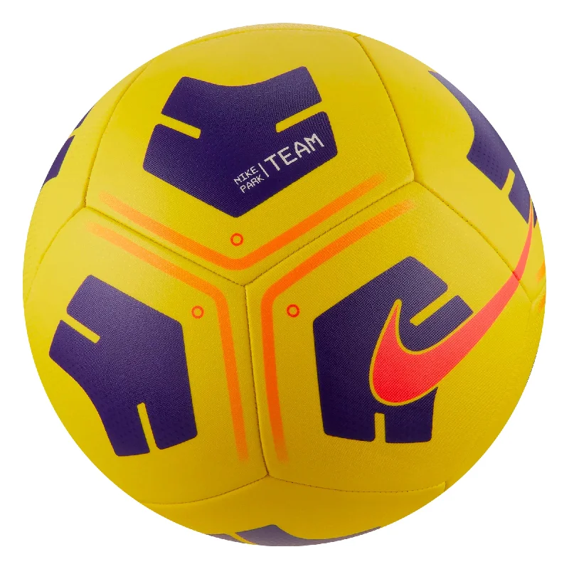 Football Referee Whistles With Loud Sound-Nike Park Team Ball Yellow/Violet