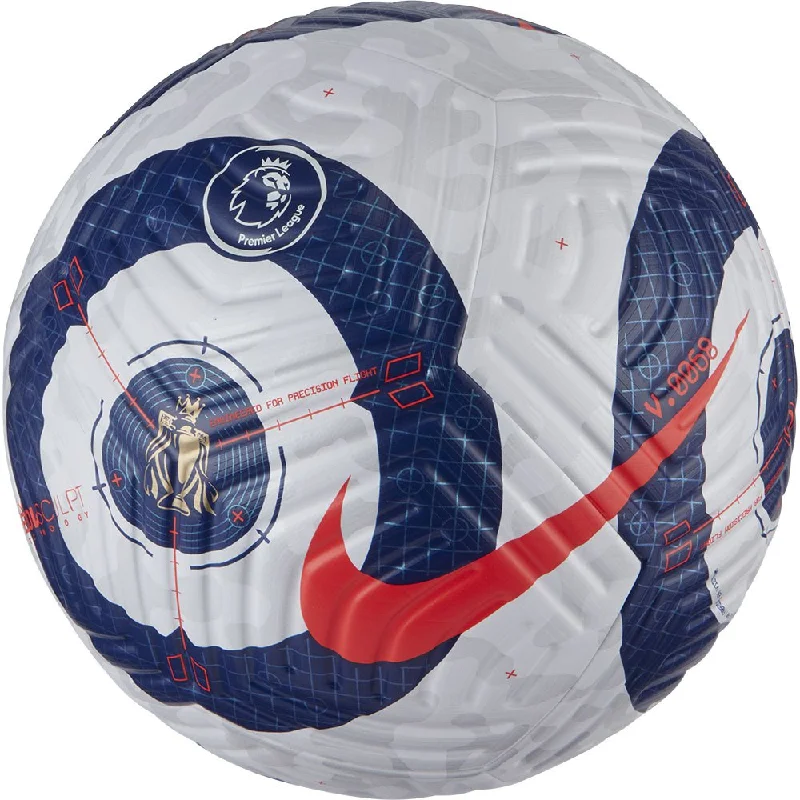 Affordable Football Jerseys For Kids-Nike Premier League 2020/21 Flight Ball White/Blue/Laser Crimson