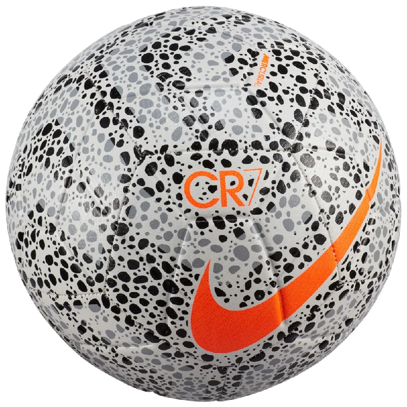 Football Field Marking Paint For Lines-Nike CR7 Strike Ball 2020/21 White/Black/Total Orange