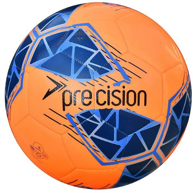 Precision Fusion FIFA Basic Training Football (Orange / Blue) | Size 5