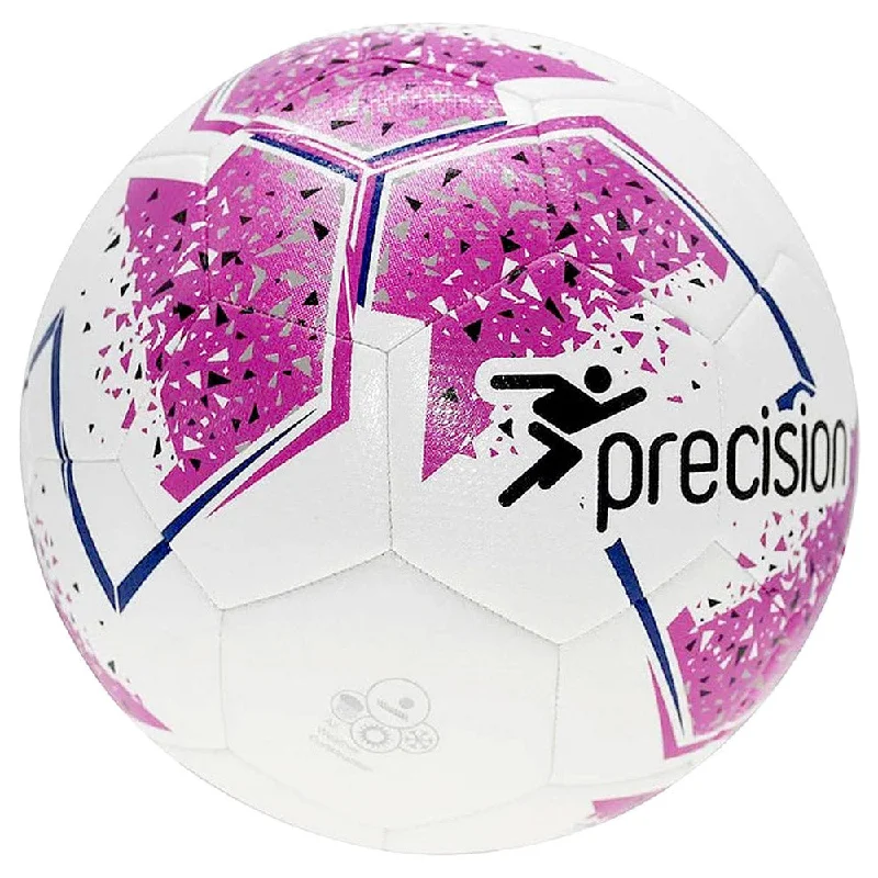 Precision Fusion FIFA Basic Training Football (Pink / White) | Size 5